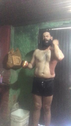 Penis Stretching Exercise.