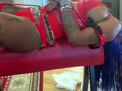 Hot Black Maid Does Some Webcam Black and Ebony