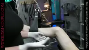 Mistress Baton keeps challenging my slave-husband. She turns her massive fist sideways and inserts it .... and she empties his prostate once again making cum flow from his Cock Cage for the 5th time!…