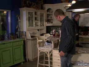 Sexy wife blows and fucks stranger