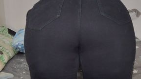 I talk so dirty to you and fart so wet in my jeans, you're my slave and smell all those farts.