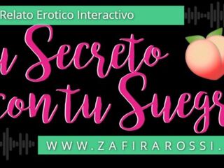 [SEXY ASMR ARGENTINA] TU SECRETO CON TU SUEGRA - AUDIO ERÓTICO INTERACTIVO - ANAL - mother I'd like to fuck - MAMADAS