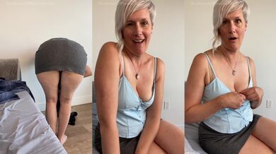 Best friend’s mom begging for more on Tinder test