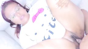 Gina's pussy breakfast