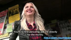 Amateur British Tall Blonde fucks stranger