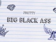 The Thick is Real ebony milf big ass tight hairy cunt!