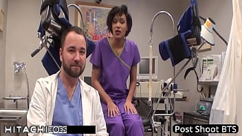 Patient Gets Hitachi Orgasm From Nurse - Jackie Banes