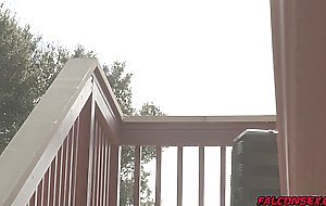 Jessy delivers girthy cock inside Johnnys ass
