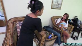 Thick pussy Pinay fucked with leaking creampie