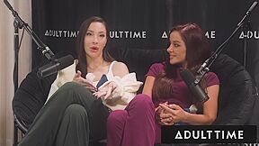 Lesbian Babes Melissa Stratton & Vanna Bardot Slutty Pussy Licking & Scissoring!