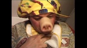 Huge foursome double penetrated anal party