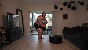 ssbbw adeline out of breath waddling porn video