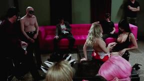 Sexy groupsex masquerade