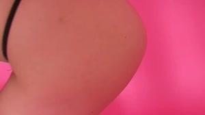 Sexy blonde plays with a huge dildo