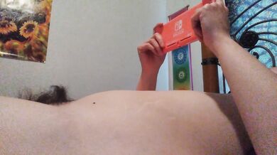 DJ PML Naked Hairy Girl Listening to DJ PinkMoonLust Playing Nintendo (EDM Electronic Dance Music)