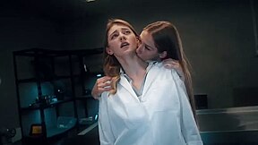 Lesbian Vampire Infiltration Mesmerizes Blonde Assistant With Tiffany Tatum