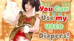 You can Use my USED Diapers!