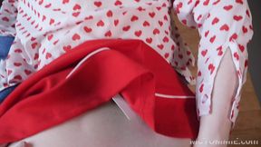 big tits british redhead lenina crowne gets fucked in the kitchen
