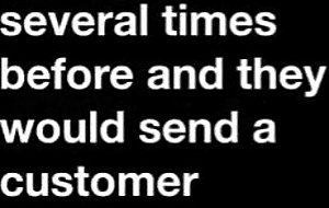 Customer service: a sissy caption story