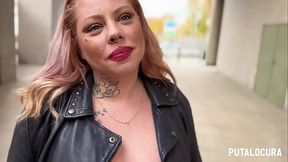 PutaLocura - Madurita latina tatuada Angie Babydoll es pillada en la calle por Torbe