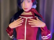 Mita from MiSide Knows How to Tease You Without a Single Touch