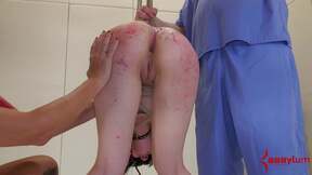 Dominated & bound BDSM fetish sexy girl