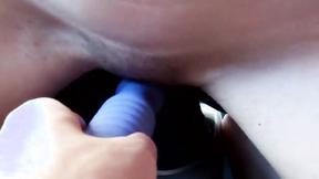 ”Filthy Slut Gets Her Fanny Toyed & Fingered In Car”