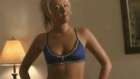 Newlywed Wrestling - A Texas Street Fight - Amber O'Neal vs Rick Flair (IN HIGH DEFINITION)