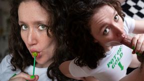 Irish girl revels in St  Patrick&#x2019;s Day with a splash of spunk