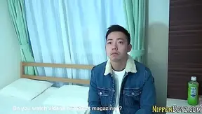 Steamy Shower Confessions: Young Jap Stud Deepthroats Thick Dick – 18+