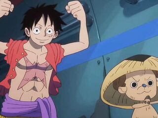 One piece but the honeys are undressed
