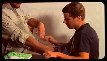 Ripped Teacher Delivers Intense Pleasure to Eager Student