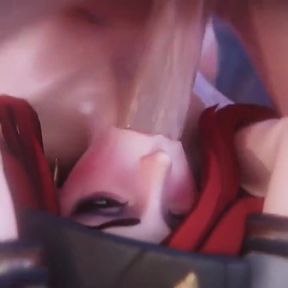 Playing with Miss Fortune. League of Legends Animation