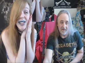 Roxy and Lee Camming Blow Job and Fuck, Blue Lipstick