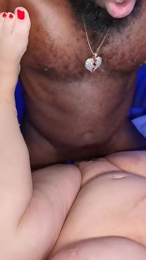 Curvy Blonde MILF Nikki Takes BBC Deep in Bed