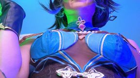 Ruan Mei - Honkai Star Rail cosplay - Facesitting