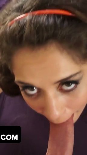 DadCrush - Horny Stepdaughter Gives Me A Lap Dance Before I Shove My Cock Deep In Her Wet Teen Pussy   Clip 2