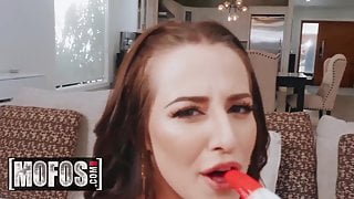 Cutie Aubree Valentine gts fucked by a huge cock - MOFOS