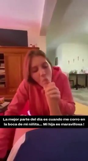 Subtitle Spanish amateur GF gets fucked