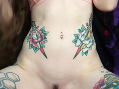 Close up pussy fingering ass toying