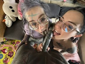 Glasses Girlz Get Anal Fucked