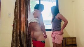 We Try Making Sex at Open Window Im so Horny and Wet.