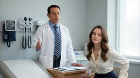 the gynecologist gives me a very strange exam, but i definitely enjoyed it.- ai porn