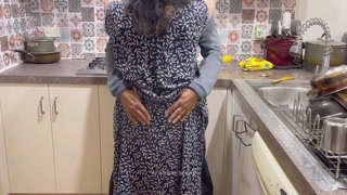 A Busty Mother-In-Law's Pussy Eating - My Juicy Pussy is licked by Son-In-Law when Daughter is away