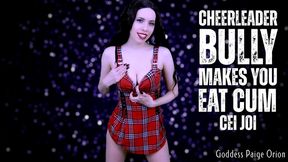 Cheerleader Bully Makes You Eat Cum CEI JOI : 720p