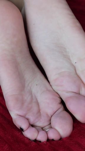 Don't Look at Me Like That... It's Just My Feet Playing with You