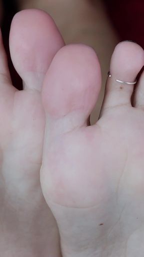 Don't Look at Me Like That... It's Just My Feet Playing with You