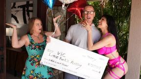 ”Lucky Dad Wins Little Puck’s Twat”