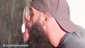 Hard And Veiny White Cock - 10.10.2019a - Glory Hole