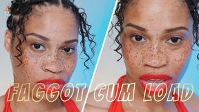 Faggot Cum Load- Ebony Femdom Goddess Rosie Reed Make Me Bi Faggot Humiliation Mind Fuck- 1080p HD